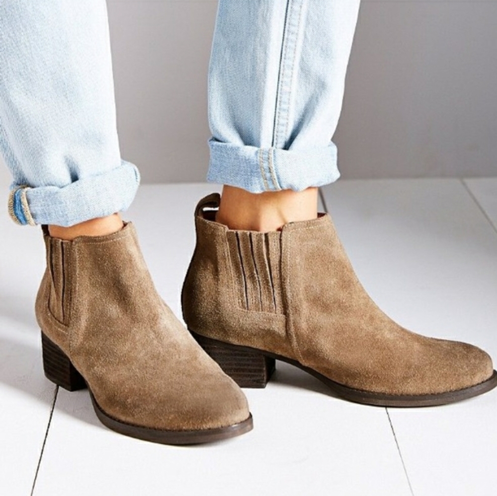 Jeffery Campbell Chelsea Suede Boots